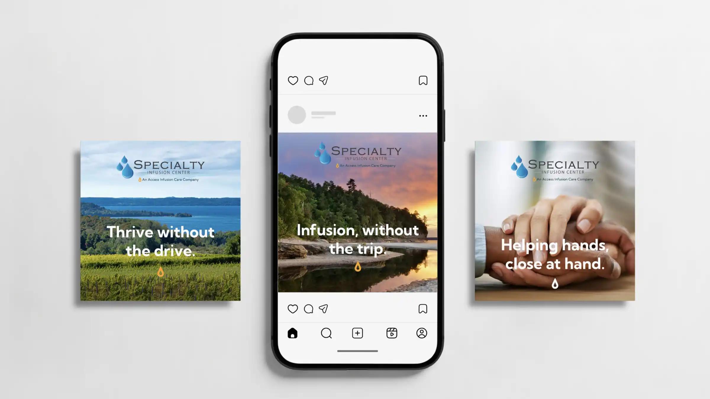 Access Infusion Care mobile ads