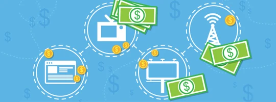 spending money graphic