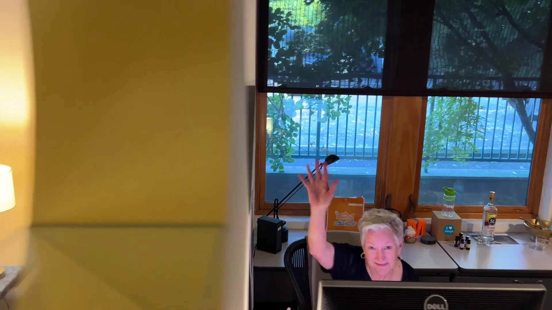 Jan waving