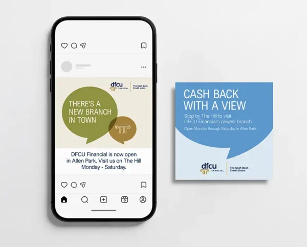 DFCU Financial Instagram ad