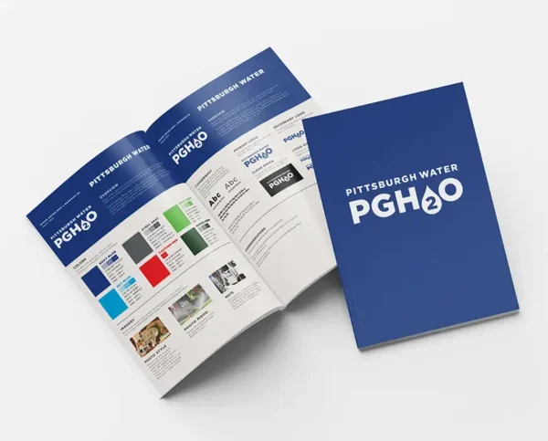 Pittsburgh Water brand guidelines booklet