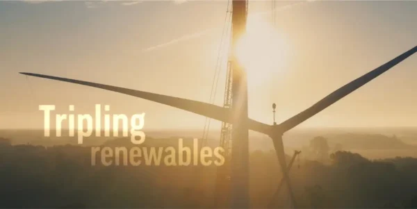 DTE Energy Tripling renewables still from tv ad