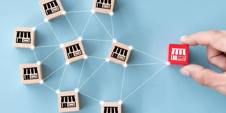 franchises are connected illustration