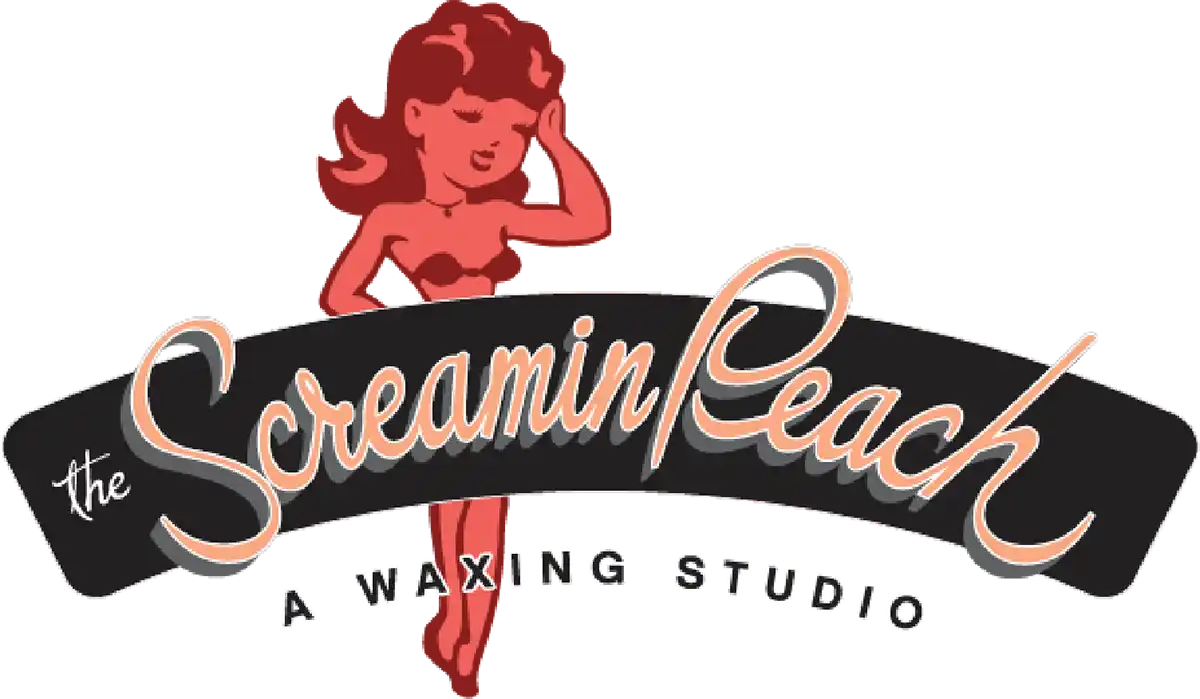 old logo with tagline for The Screamin Peach